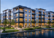 Fiber infrastructure serving a modern multifamily property